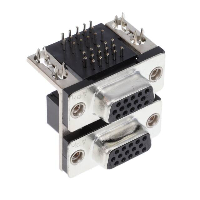 L17H1770130508 CONN D-SUB RCPT 15POS R/A SLDR
