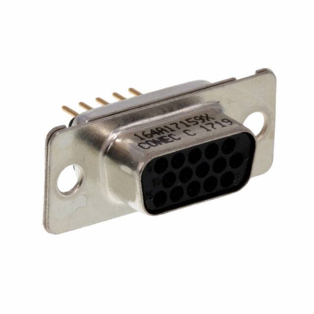 164A17159X CONN D-SUB HD RCPT 15P VERT SLDR