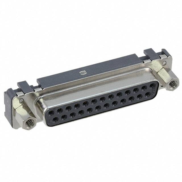 09663556513 CONN D-SUB RCPT 25POS VERT SLDR