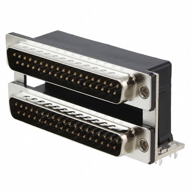 ASUB-277-37TP23 CONN D-SUB PLUG 37POS R/A SLDR