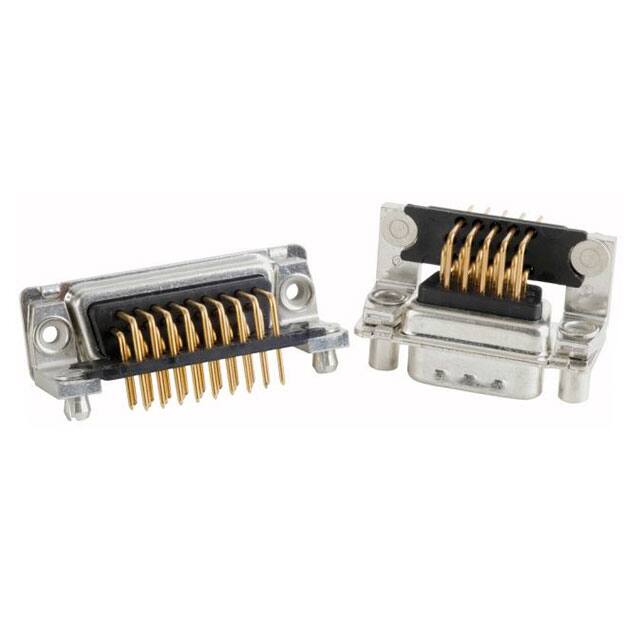 163A17849X CONN D-SUB HD PLUG 15P R/A SLDR