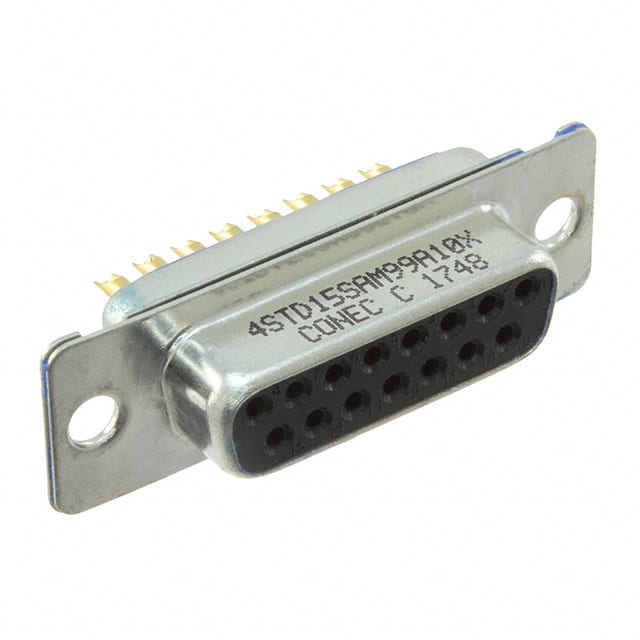4STD15SAM99A10X CONN D-SUB RCPT 15POS SLDR CUP