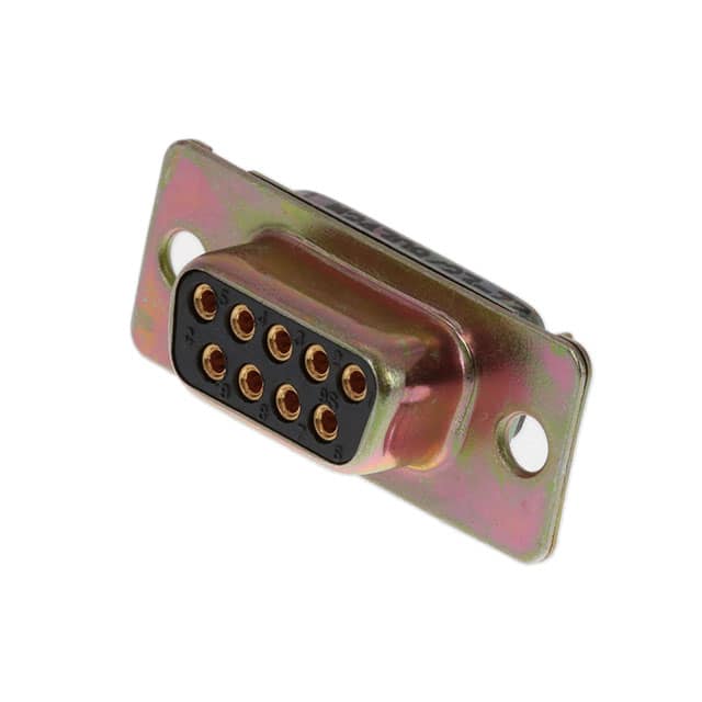 M24308/23-7Z CONN DSUB RCPT 9POS PNL MNT SLDR