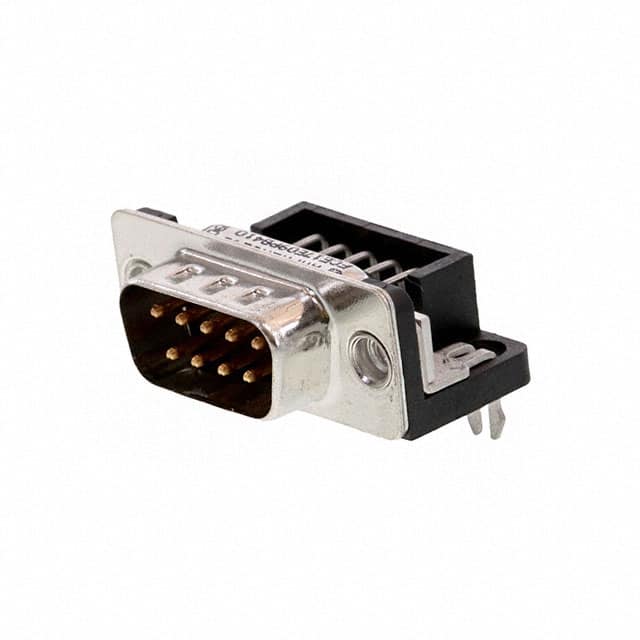 FCE17E09PB410 CONN D-SUB PLUG 9POS R/A SLDR