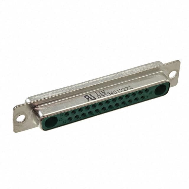 09694017272 CONN D-SUB RCPT 27POS SLDR CUP