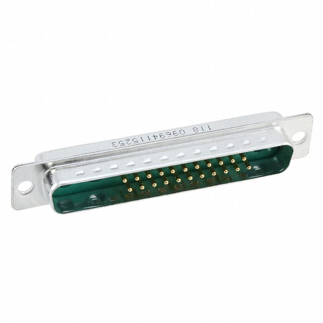 09694115253 CONN D-SUB PLUG 25POS SLDR CUP