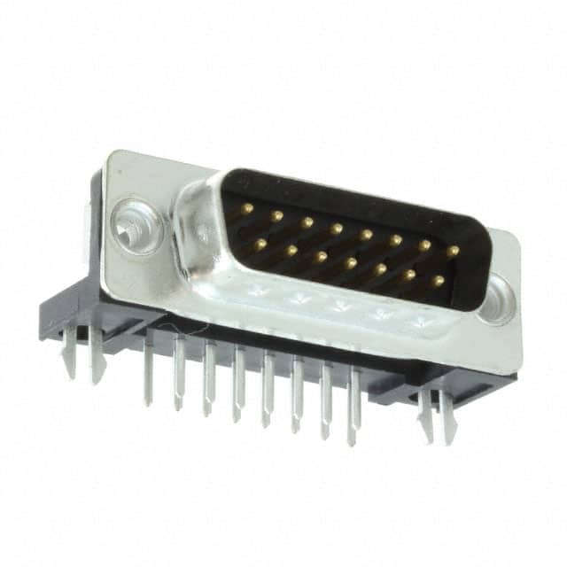 FCE17A15PA410 CONN D-SUB PLUG 15POS R/A SLDR
