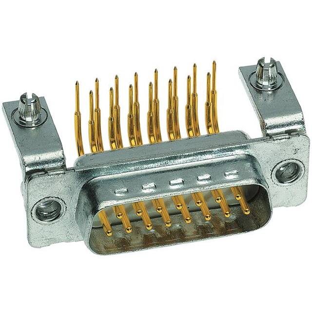 09641247242 CONN D-SUB PLUG 9POS R/A SLDR
