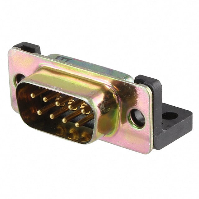 DEM-9P-D CONN D-SUB PLUG 9POS R/A SLDR