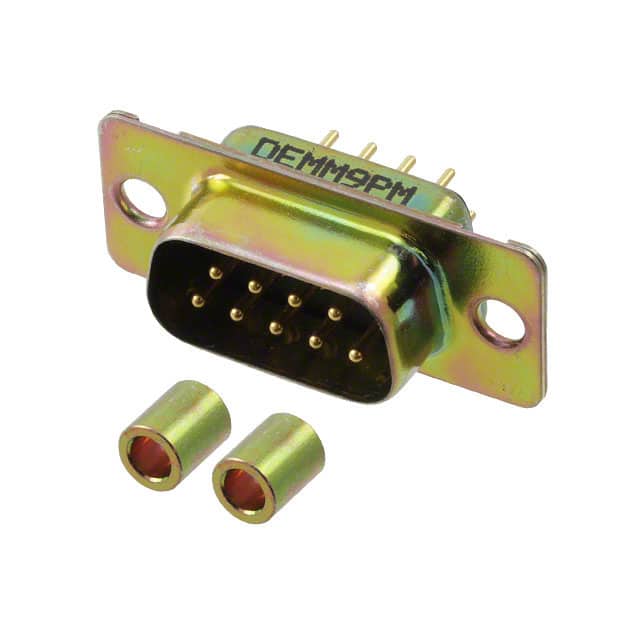 DEMM-9P-M CONN D-SUB PLUG 9P PNL MNT SLDR