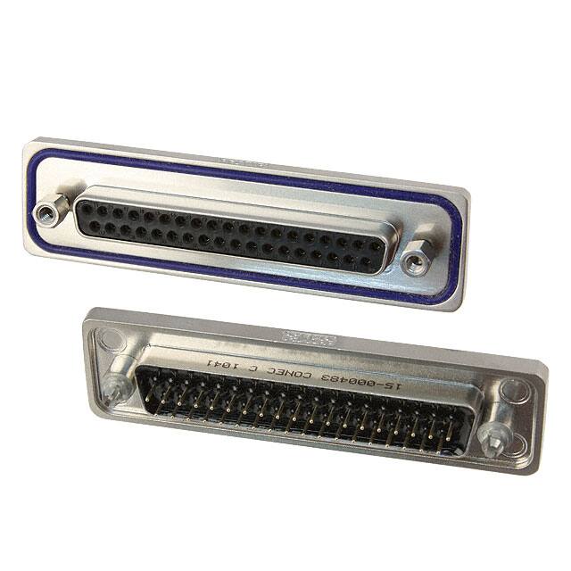 15-000483 CONN D-SUB RCPT 37P PNL MNT SLDR