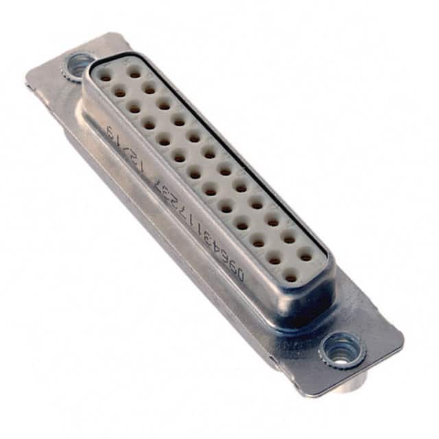 09643117237 CONN D-SUB RCPT 25POS SLDR CUP