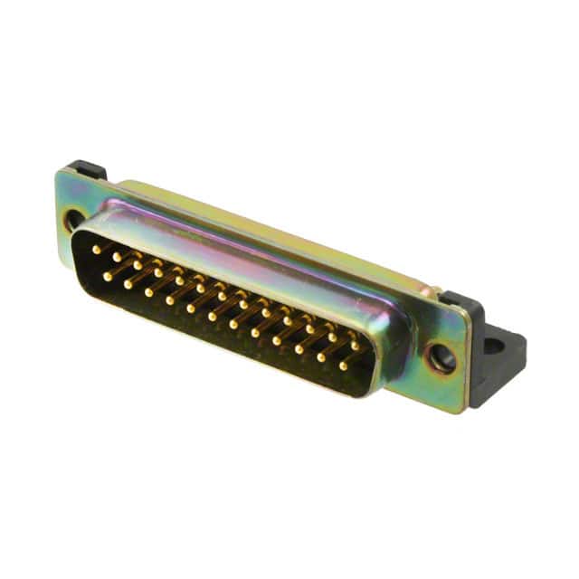 DBMM-25P-L CONN D-SUB PLUG 25POS R/A SLDR