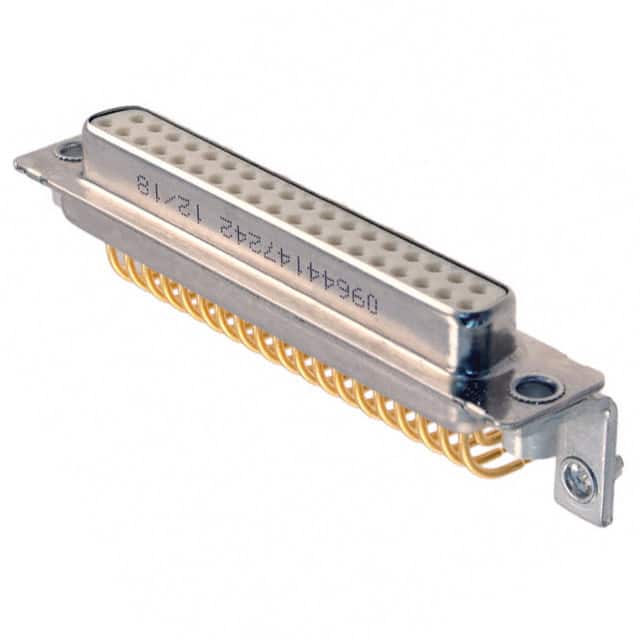 09644147242 CONN D-SUB RCPT 37POS R/A SLDR