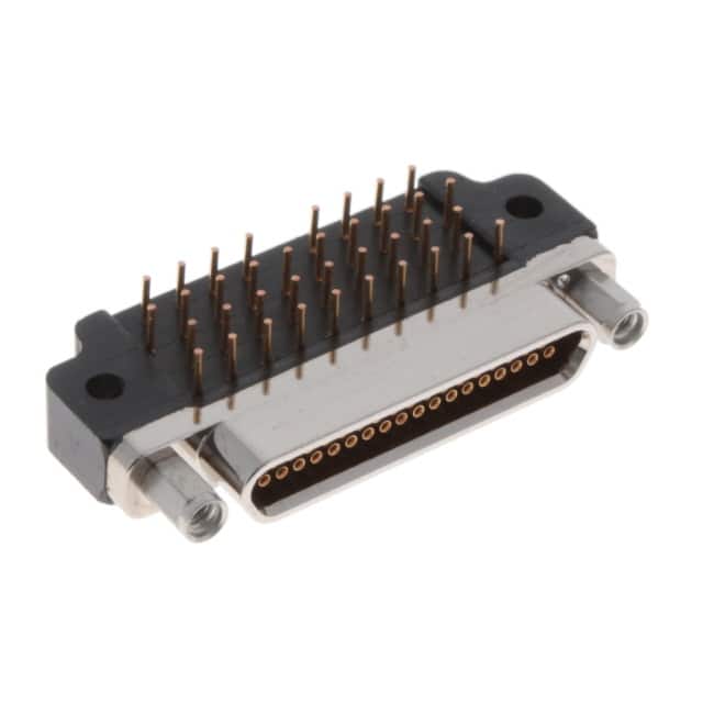 MDLM-37SCBRP-F222 CONN MICRO-D RCPT 37POS R/A SLDR