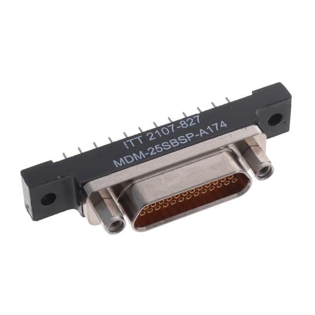 MDM-25SBSP-A174 CONN MICRO-D RCPT 25P PNL MT SLD