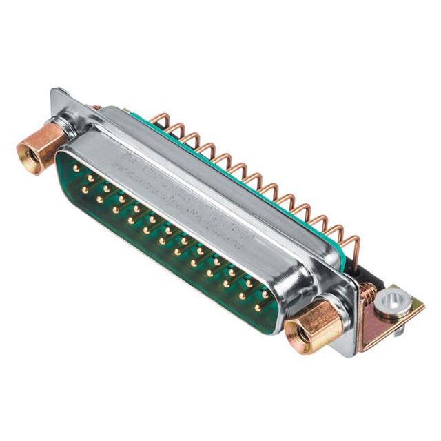 M24308/23-3F DSUB 25 F PCB STR G50 CAD