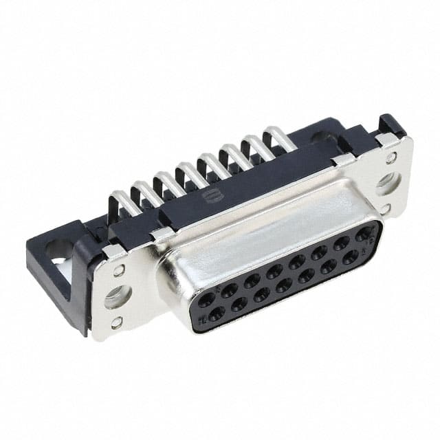 09662527612 CONN D-SUB RCPT 15POS R/A SLDR