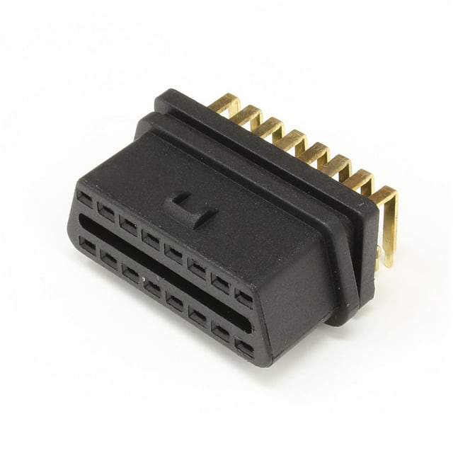 CCBDF205 CONN RCPT 16POS R/A SLDR