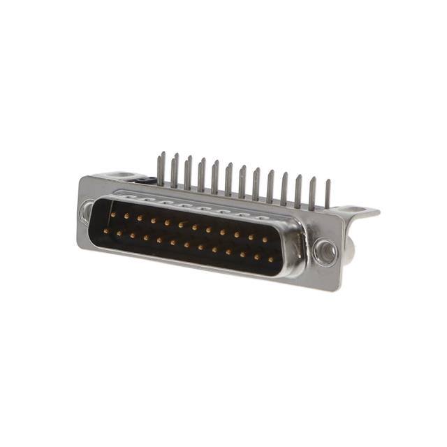 FCE17B25PA45B CONN D-SUB PLUG 25POS R/A SLDR