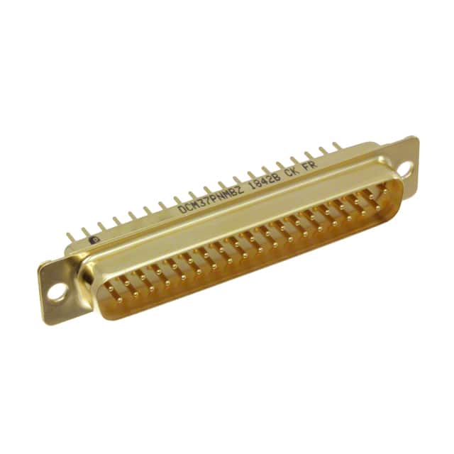 340100101BDCM37PNMBZ CONN D-SUB PLUG 37POS VERT SLDR