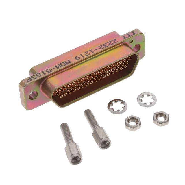 MDM-51SSP CONN MICRO-D RCPT 51POS PNL MNT