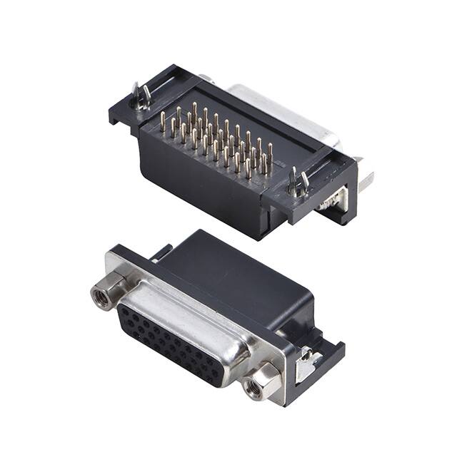 A-HDF 26 A-KG/T CONN D-SUB HD RCPT 26P R/A SLDR