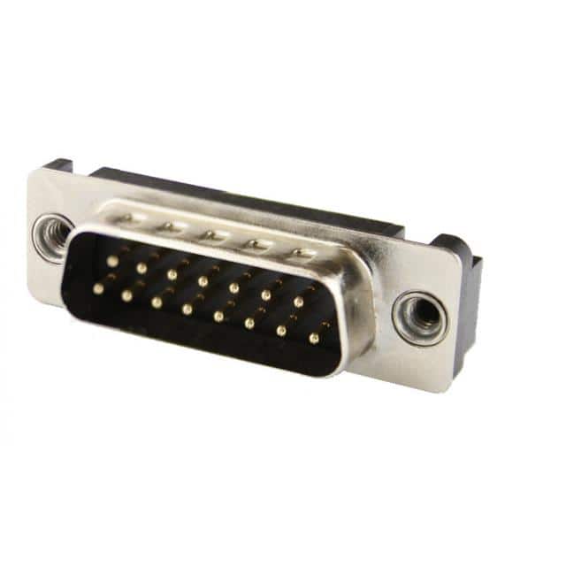 A-DS 15 PP/LP-T1-THT CONN D-SUB PLUG 15POS VERT SLDR