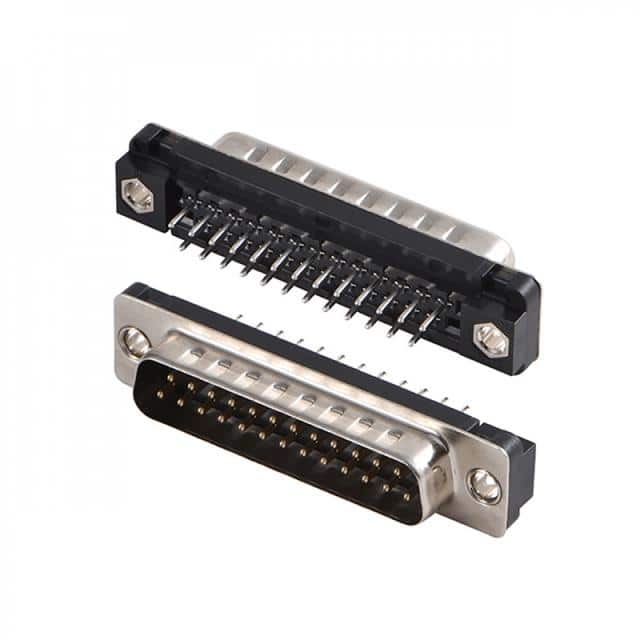 A-DS 25 PP/LP-T-THT CONN D-SUB PLUG 25POS VERT SLDR
