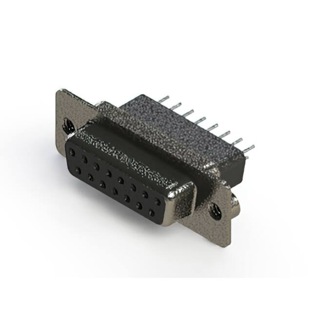 628-015-221-252 CONN D-SUB RCPT 15POS VERT SLDR