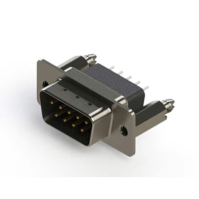 627-009-221-256 CONN D-SUB PLUG 9POS VERT SLDR