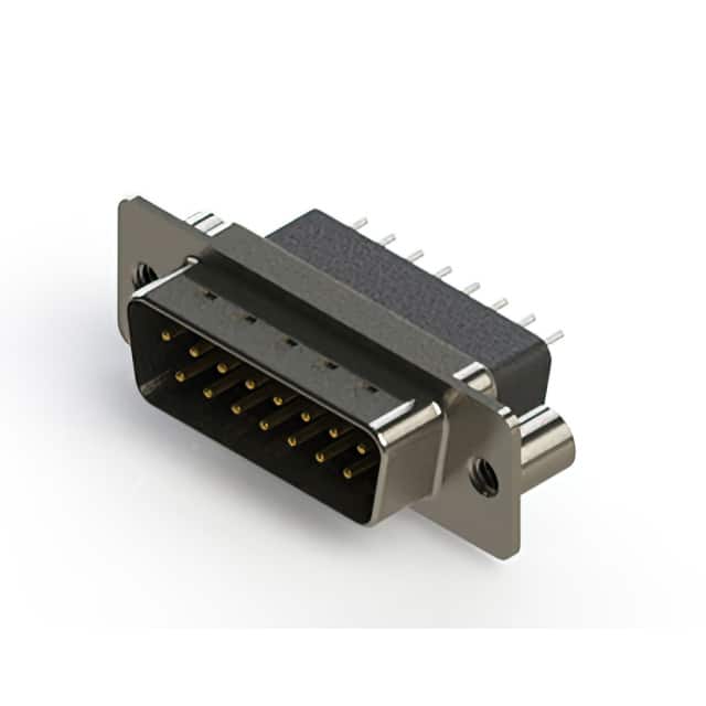 627-015-221-259 CONN D-SUB PLUG 15POS VERT SLDR
