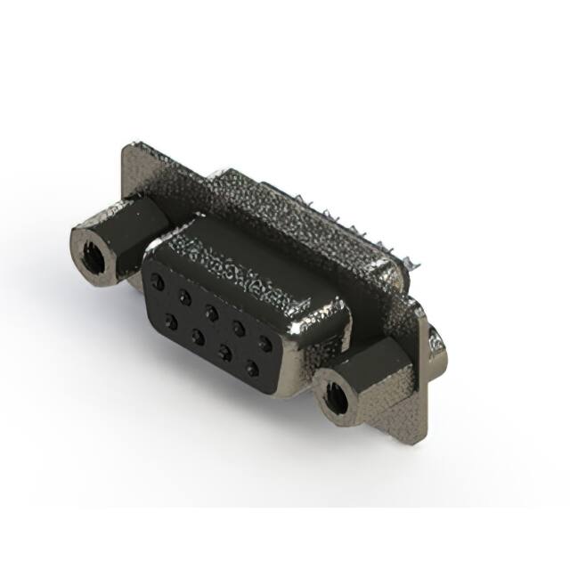 628-009-622-043 CONN D SUB RCPT 9POS VERT METAL