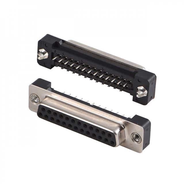 A-DF 25 PP/LP-T1-THT CONN D-SUB RCPT 25POS VERT SLDR