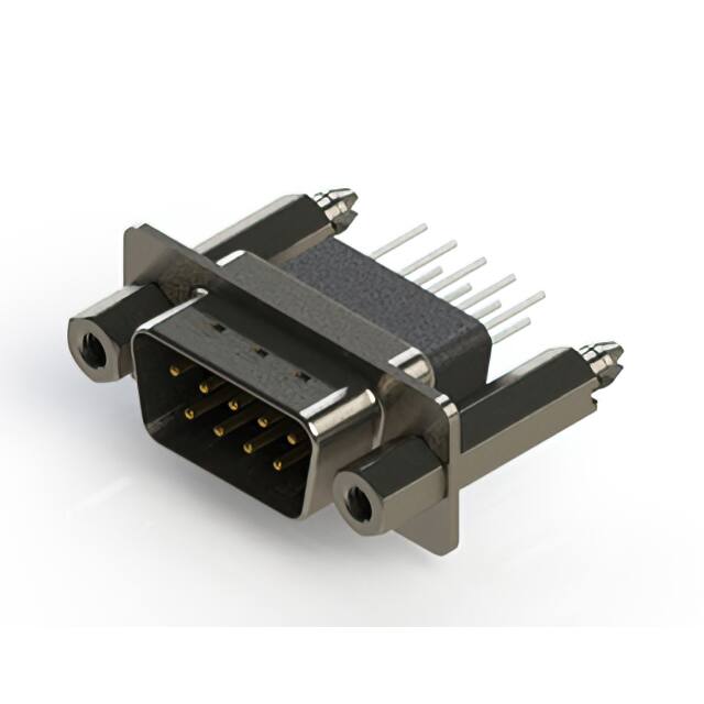 627-009-261-057 CONN D-SUB PLUG 9POS VERT SLDR