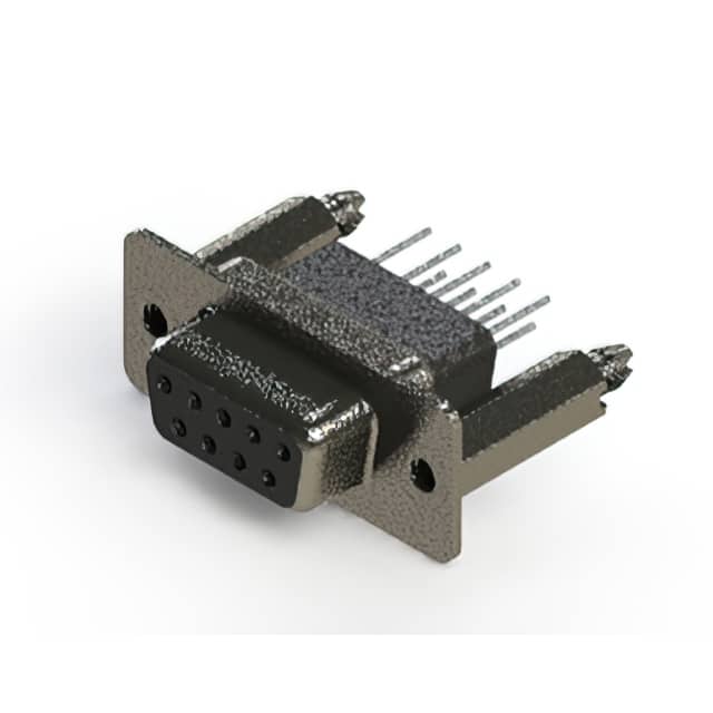 628-009-271-256 CONN D-SUB RCPT 9POS VERT SLDR