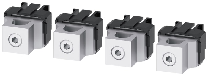 3VA9234-0JB11 This Siemens wire connector accessory is designed for use with the 3VA52 250 circuit breaker series. It is approved to EAC, UKCA, CE, UL, REACH, and RoHS standards.
