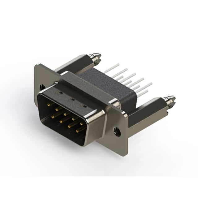 627-009-271-076 CONN D-SUB PLUG 9POS VERT SLDR