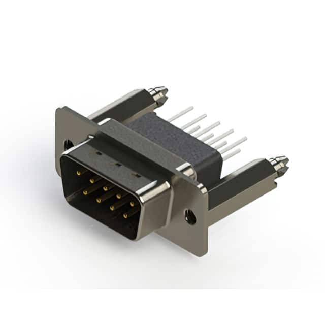 627-009-281-256 CONN D-SUB PLUG 9POS VERT SLDR