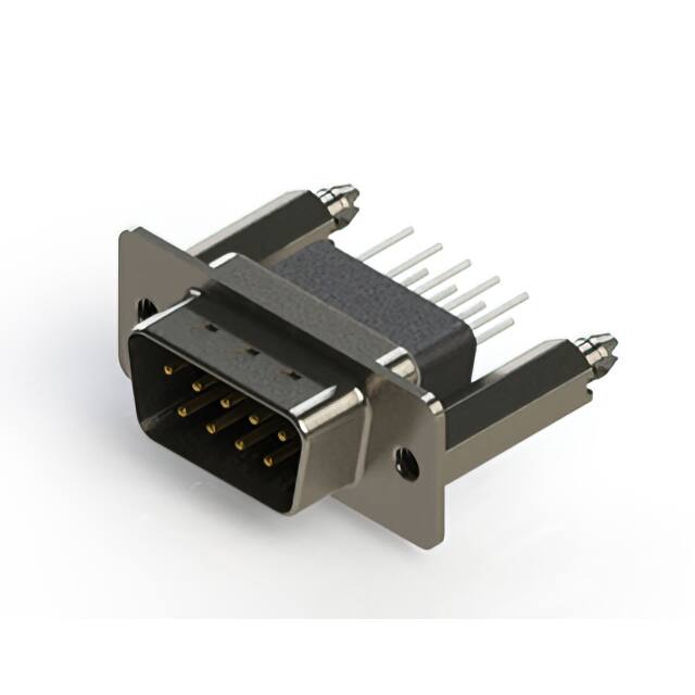 627-009-281-076 CONN D-SUB PLUG 9POS VERT SLDR