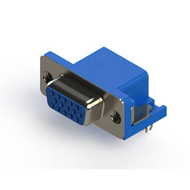 634-015-274-042 CONN D-SUB RCPT R/A 15POS GOLD
