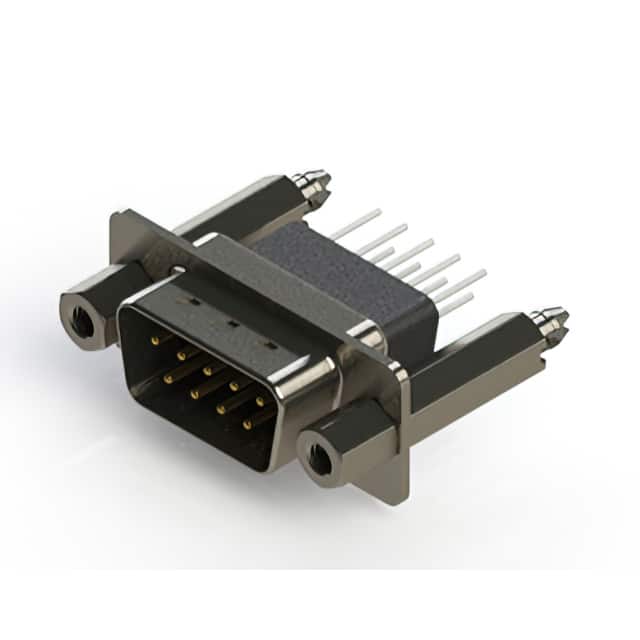 627-009-281-257 CONN D-SUB PLUG 9POS VERT SLDR