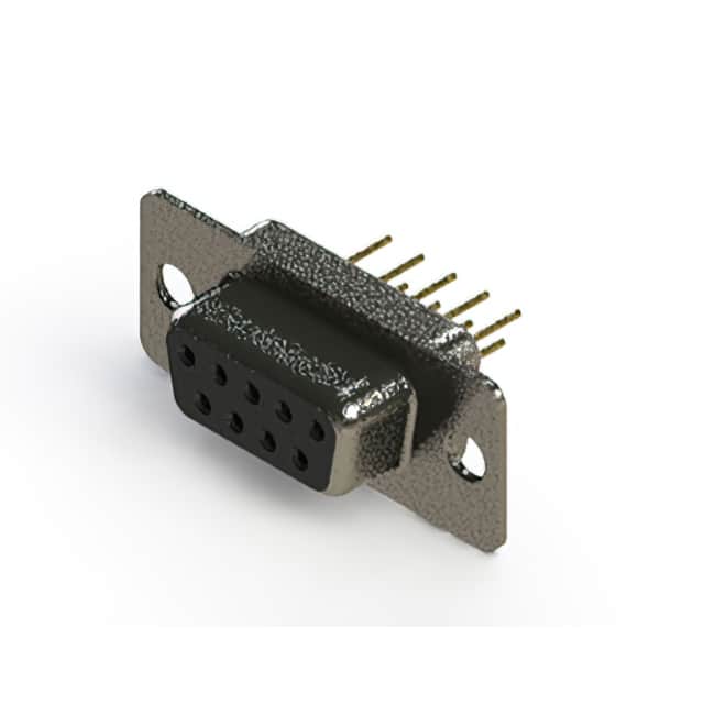 628-M09-221-BN1 628M SERIES VERTICAL D-SUB RECEP