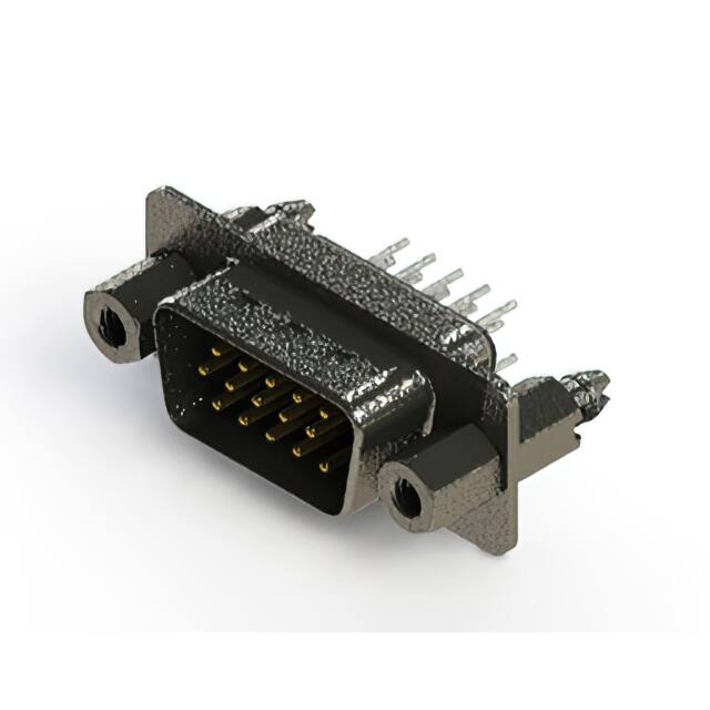 637-015-230-047 CONN D-SUB PLUG 15POS VERT T/H