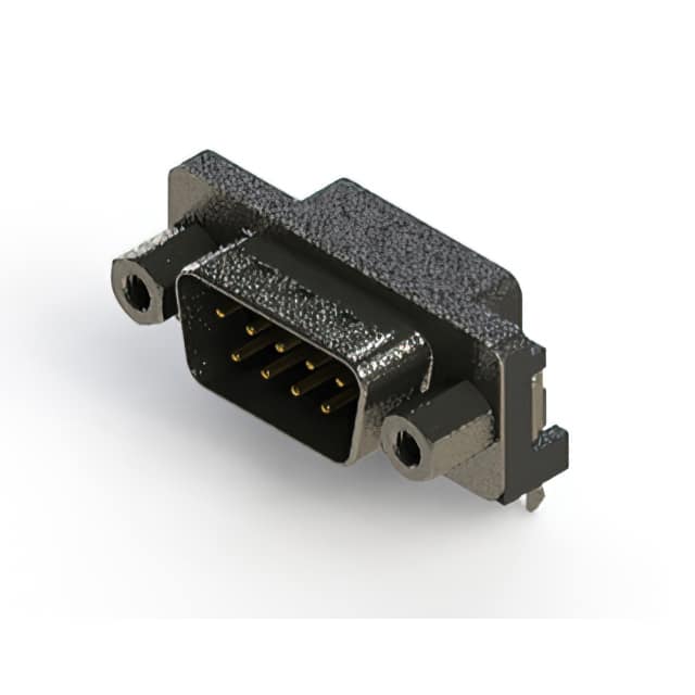 623-009-261-033 CONN D SUB PLUG 9POS R/A .200