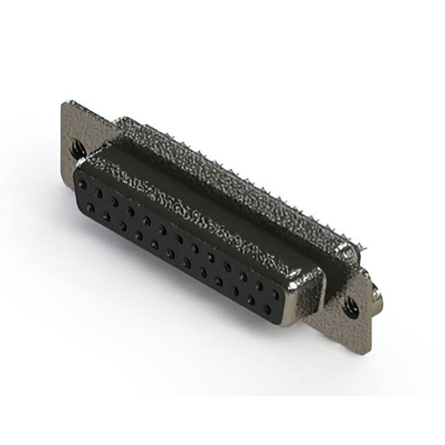 628-025-322-042 CONN D SUB RCPT 25POS VERT METAL