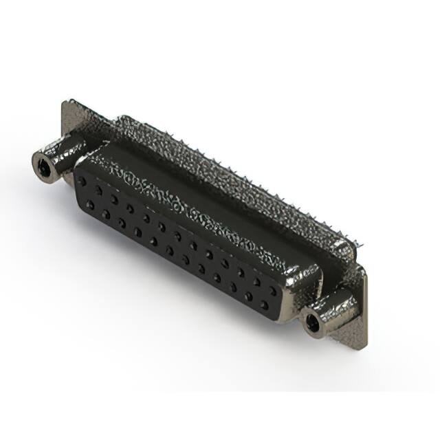 628-025-322-048 CONN D SUB RCPT 25POS VERT METAL
