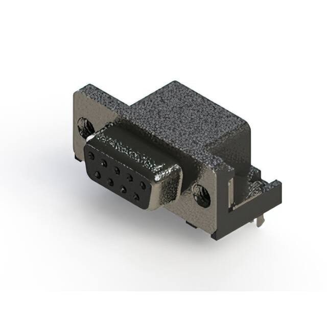 630-009-640-032 CONN D SUB RCPT 9POS R/A .370