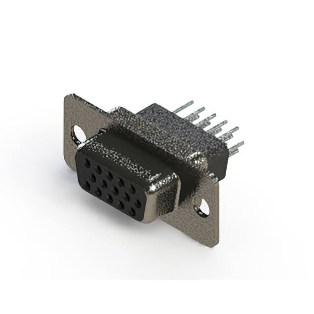 638-015-231-071 CONN D-SUB HD RCPT 15P VERT SLDR