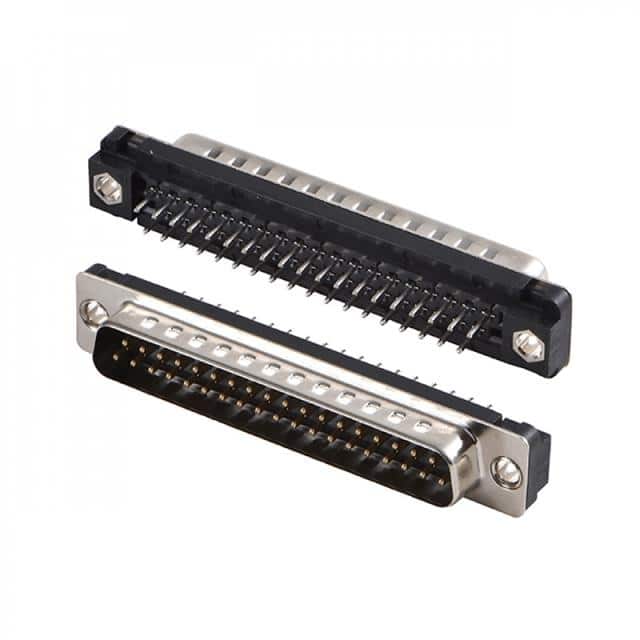 A-DS 37 PP/LP-T-THT CONN D-SUB PLUG 37POS VERT SLDR